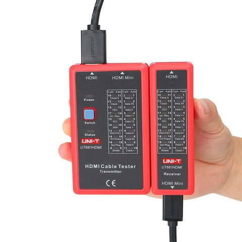 Тестер кабелю UNI-T UT681HDMI Прев'ю 2