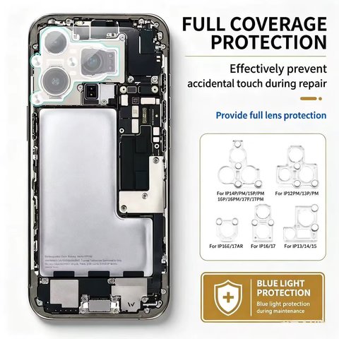 Набор защиты KG-5S для Apple, для основной камеры при ремонте, магнитный Превью 1