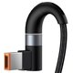 Cable USB Baseus Zinc Magnetic, USB tipo C a DC Square Port, 200 cm, 100 W, negro, PD trigger, #CATXC-U01 Vista previa  3