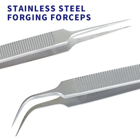 Mounting Tweezers Mechanic Ask-14, (straight, 160 mm) Preview 2