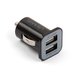 Car Charger, (USB output 5V 1 A/2,1 A, universal, 12 V, black, 10.5 W) Preview 2