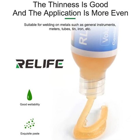 Flux Paste RELIFE RL-420S-UV, (10 ml) Preview 3