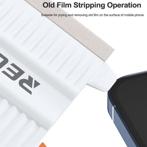 Spudger RELIFE RL-064U, (for film gluing, 100 mm, plastic, white) Preview 3