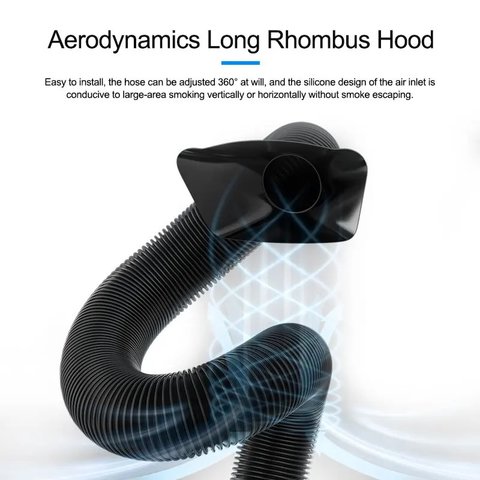 Absorbedor de humos Sunshine SS-6605, de sobremesa Vista previa  2