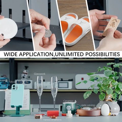 Separador láser TBK 958ZU, para grabado, para despegar el marco de pantalla y panel trasero, para desmontar vidrio de carcasa Vista previa  7