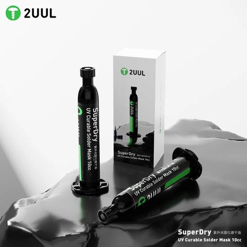 Máscara de soldadura 2UUL SC55, negra, 10 ml, UV Vista previa  6