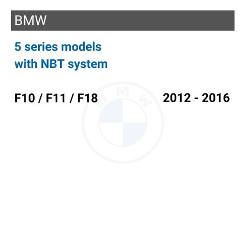 Монітор (10.25 дюймів) CarPlay / Android Auto для автомобілів BMW серії 5 (F10 / F11 / F18) 2012 - 2016 р.в. з системою NBT Прев'ю 1