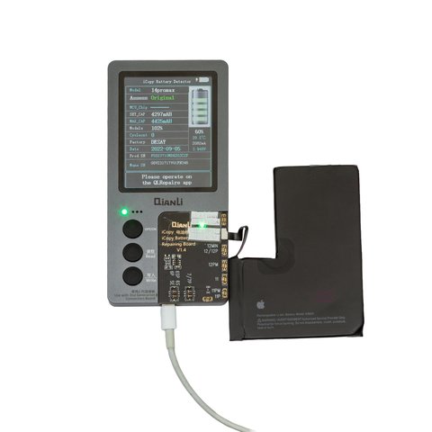 Акумулятор для iPhone 14 Pro Max, Li-ion, 3.86 В, 4323 мАг, Original (PRC), (A2830), original IC Прев'ю 1