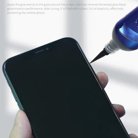 Клей Mechanic SP6, чорний, для приклеювання задніх кришок, для дисплейних рамок, 30 мл Прев'ю 3