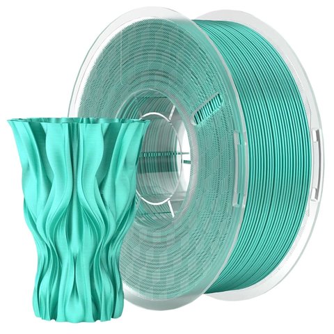 Філамент для 3D-принтера ELEGOO PLA Silk Mint Green, 1 кг Прев'ю 1