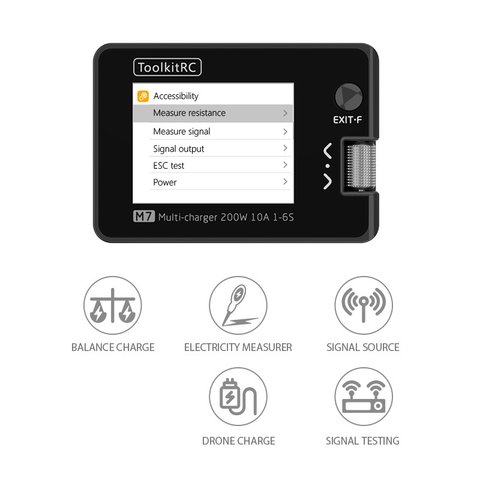 Зарядное устройство ToolkitRC M7, Original, 200W DC Превью 3