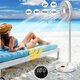 Вентилятор D1201, білий, з дисплеєм, з акумулятором, USB тип-C Прев'ю 4