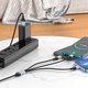 USB кабель Hoco X102, USB тип-C, USB тип-A, micro-USB тип-B, Lightning, 100 см, 2,4 А, чорний, в нейлоновому обплетенні, 3 в 1, #5942007608794 Прев'ю 3