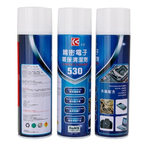 Очисник Kaisi 530, для чищення плат, 550 мл, антистатичний Прев'ю 2
