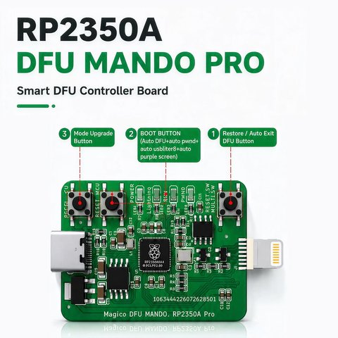 Плата Magico DFU Mando RP2350A PRO Превью 2