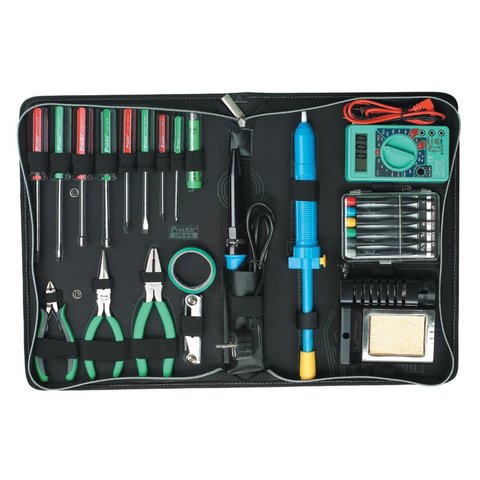 Набор инструментов Pro'sKit 1PK-616B для электромонтажа Превью 1