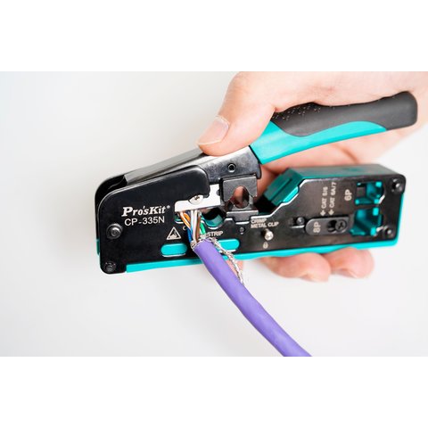 Кримпер для витої пари Pro'sKit CP-335N Прев'ю 2
